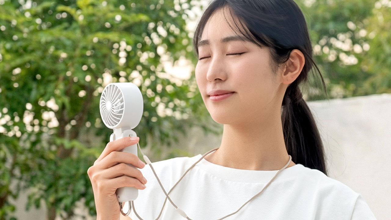ぽんちゃんさん専用　国産　スリム　ライト付き Amazon | ぼん家具 2026年モデル ハンディファン 冷却プレート 3WAY